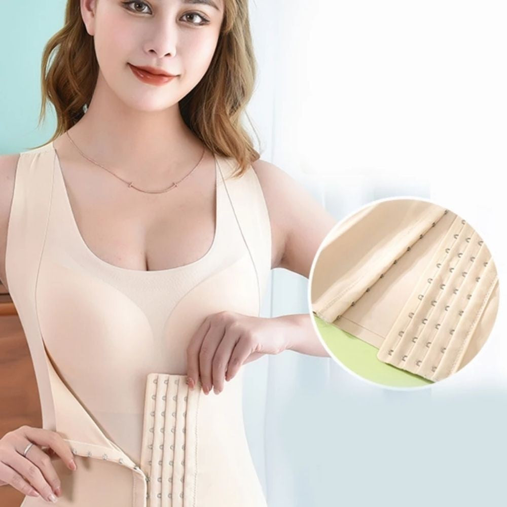 BRASIER SOSTÉN INVISIBLE Y CORSET FAJA 3 EN 1