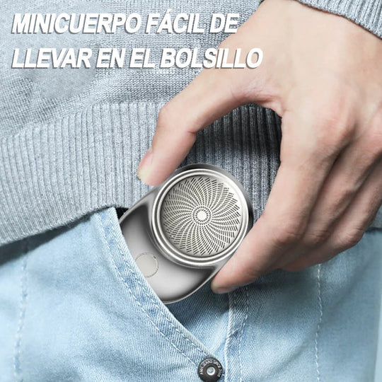 MINI AFEITADORA ELÉCTRICA CON CARGA USB.!