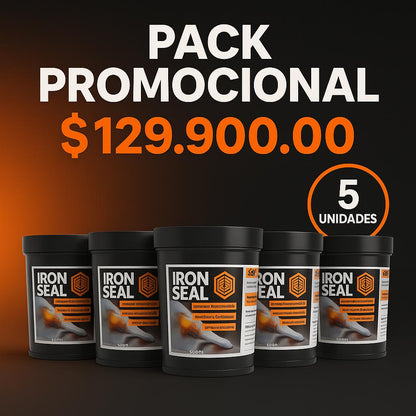 IRON SEAL® – Protección anticorrosiva que elimina el óxido y lo mantiene lejos