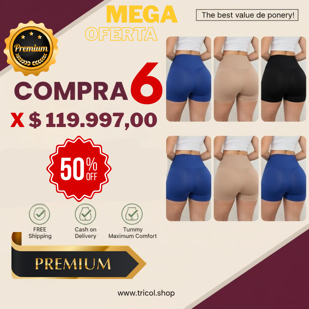 Panty Levantacola con Faja Premium – Realce Natural, Comodidad Total