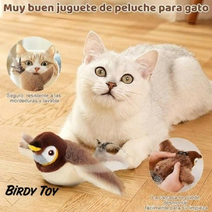 BirdyToy™ – El pájaro interactivo que hará volar la diversión de tu mascota