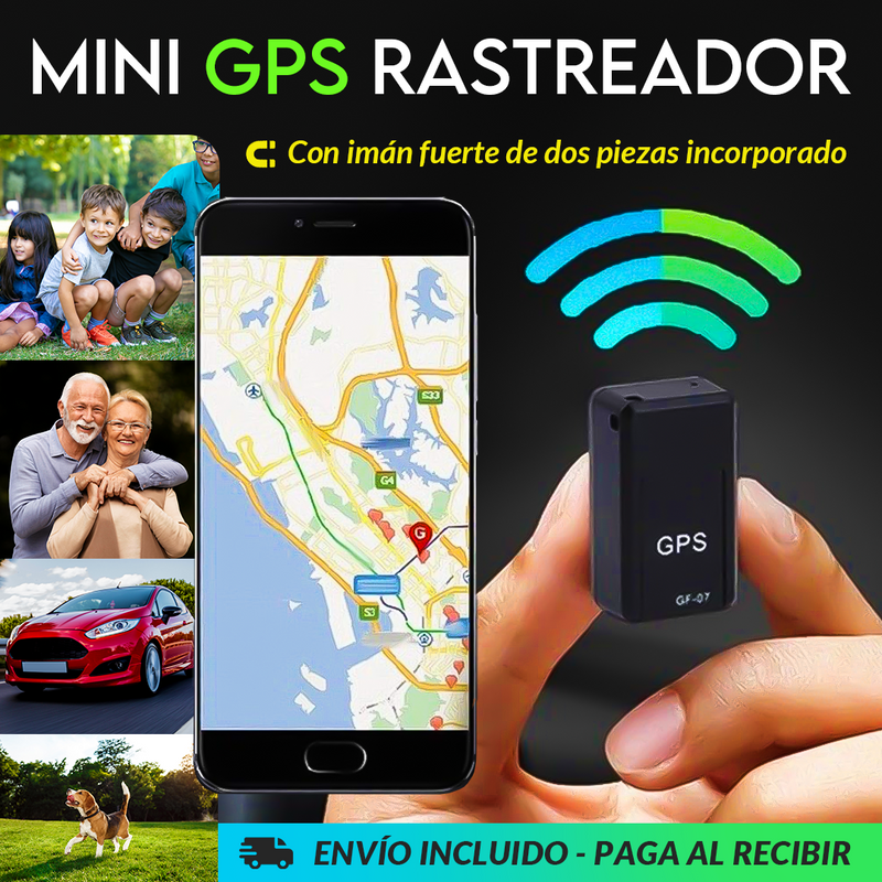 MINI GPS RASTREADOR EN TIEMPO REAL CAM PRO®