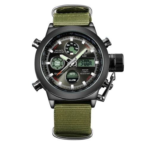 Reloj Analogo Militar Q157